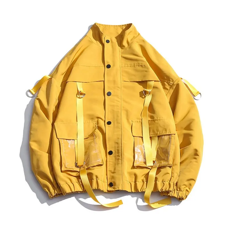 New 2022 Men Military Jacket Coats Casual Windbreaker Ribbons Pockets Men's Overalls Bomber Hip Hop Jacket Streetwear Man
New 2022 Men Military Jacket Coats Casual Windbreaker Ribbons Pockets Men's Overalls Bomber Hip Hop Jacket Streetwear Man