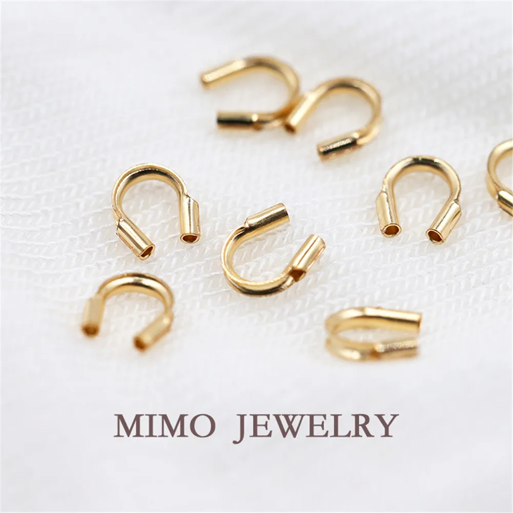 MIMO JEWELRY DIY handmade materials jewelry accessories U.S. 14k Gold Filled U-shaped wrapped wire wrapper wire closing buckle
MIMO JEWELRY DIY handmade materials jewelry accessories U.S. 14k Gold Filled U-shaped wrapped wire wrapper wire closing buckle