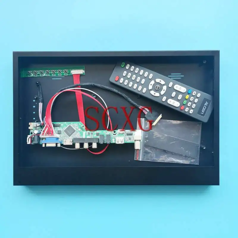 Analog TV Controller Board+Metal Case Fit LTN173KT02 LTN173KT03 HDMI-Compatible 17.3" VGA USB RF DIY Kit LVDS 40-Pin 1600*900
Analog TV Controller Board+Metal Case Fit LTN173KT02 LTN173KT03 HDMI-Compatible 17.3" VGA USB RF DIY Kit LVDS 40-Pin 1600*900