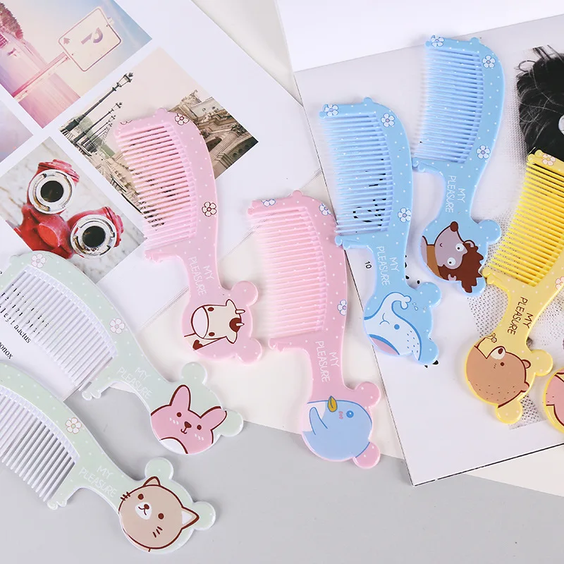 Cute Cartoon Animal Portable Plastic Kids Hairdressing Supplies Small Mini Anti-frizz Combs Hairbrush for Girls Baby Hair Brush
Cute Cartoon Animal Portable Plastic Kids Hairdressing Supplies Small Mini Anti-frizz Combs Hairbrush for Girls Baby Hair Brush