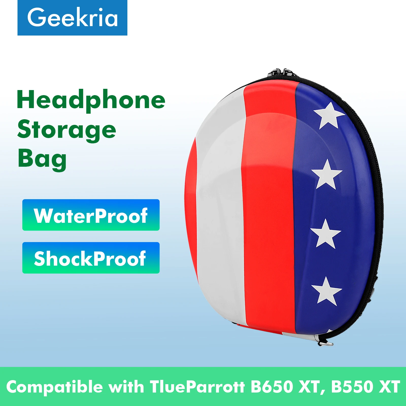 Чехол для наушников Geekria для TlueParrott B650 XT, B550 XT, жесткий портативный чехол для наушников Bluetooth, сумка для хранения аксессуаров
Чехол для наушников Geekria для TlueParrott B650 XT, B550 XT, жесткий портативный чехол для наушников Bluetooth, сумка для хранения аксессуаров
