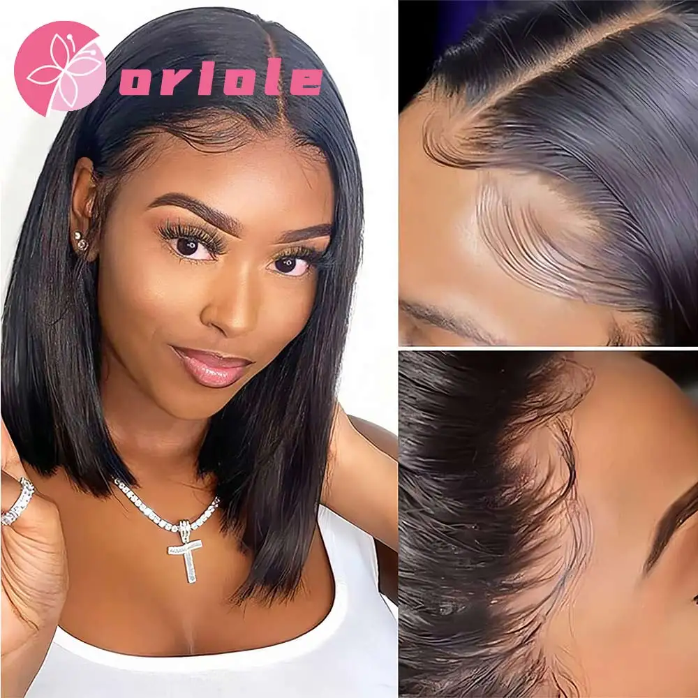 13x4 Straight Lace Wig Bob Wigs With Baby Hair Lace Front Human Hair Wigs For Women 180% Hair Remy T Part Transparent Lace Bob
13x4 Straight Lace Wig Bob Wigs With Baby Hair Lace Front Human Hair Wigs For Women 180% Hair Remy T Part Transparent Lace Bob