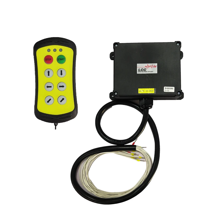 

A600 6 Buttons Single Speed Car Tailgate Control Wireless Industrial Remote Control Switch 12v Lift Crane Control