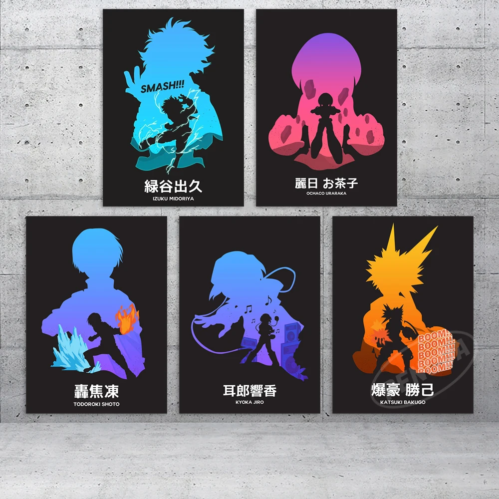 Модульная картина «Моя геройская Академия», Hd печать на стене, художественный постер для украшения дома, гостиной 
Модульная картина «Моя геройская Академия», Hd печать на стене, художественный постер для украшения дома, гостиной