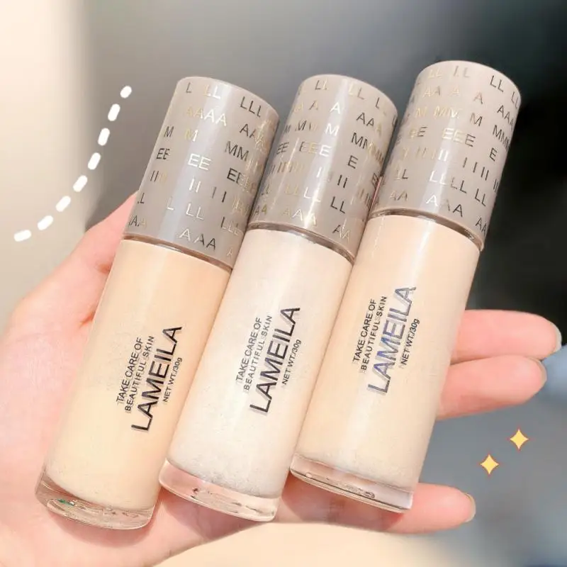 LAMEILA Makeup Liquid Foundation Matte High Coverage Concealer Cream Base maquiagem Drop Ship Cover Acne Tattoo Concealer TSLM2
LAMEILA Makeup Liquid Foundation Matte High Coverage Concealer Cream Base maquiagem Drop Ship Cover Acne Tattoo Concealer TSLM2