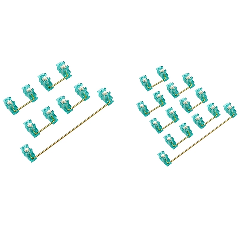 Transparent Blue Gold Plated Plate Mounted Stabilizer For Custom Mechanical Keyboard Plate YC66 Zeeyoo 68 YC96 Womier
Transparent Blue Gold Plated Plate Mounted Stabilizer For Custom Mechanical Keyboard Plate YC66 Zeeyoo 68 YC96 Womier