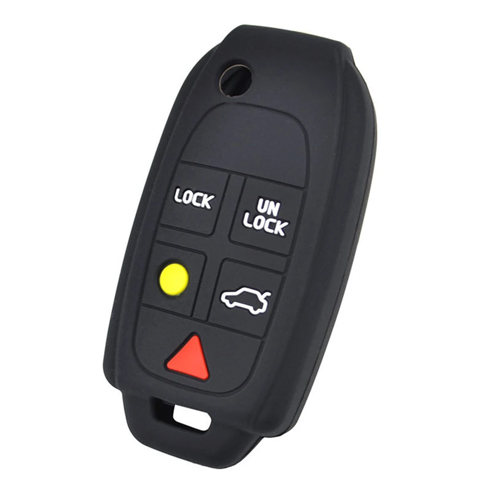 For Volvo For XC90 S80 XC70 S60 V70 Key Fob Case Key Cover Shell Replacement Silicone Vehicle Practical Useful
For Volvo For XC90 S80 XC70 S60 V70 Key Fob Case Key Cover Shell Replacement Silicone Vehicle Practical Useful