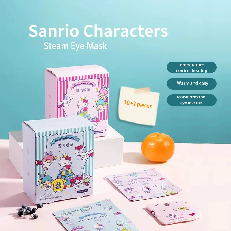 Sanrios Cartoon Steam Eye Mask Hello Kittys Kawaii Anime Figure Multifunction Constant Temperature Relieve Eye Fatigue Eye Mask
Sanrios Cartoon Steam Eye Mask Hello Kittys Kawaii Anime Figure Multifunction Constant Temperature Relieve Eye Fatigue Eye Mask