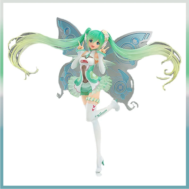 25CM Racing Tony Racing Butterfly Figure PVC Model Prize Doll Colletible Toys Kwaii Gift Anime Model Toy Хацунэ
25CM Racing Tony Racing Butterfly Figure PVC Model Prize Doll Colletible Toys Kwaii Gift Anime Model Toy Хацунэ