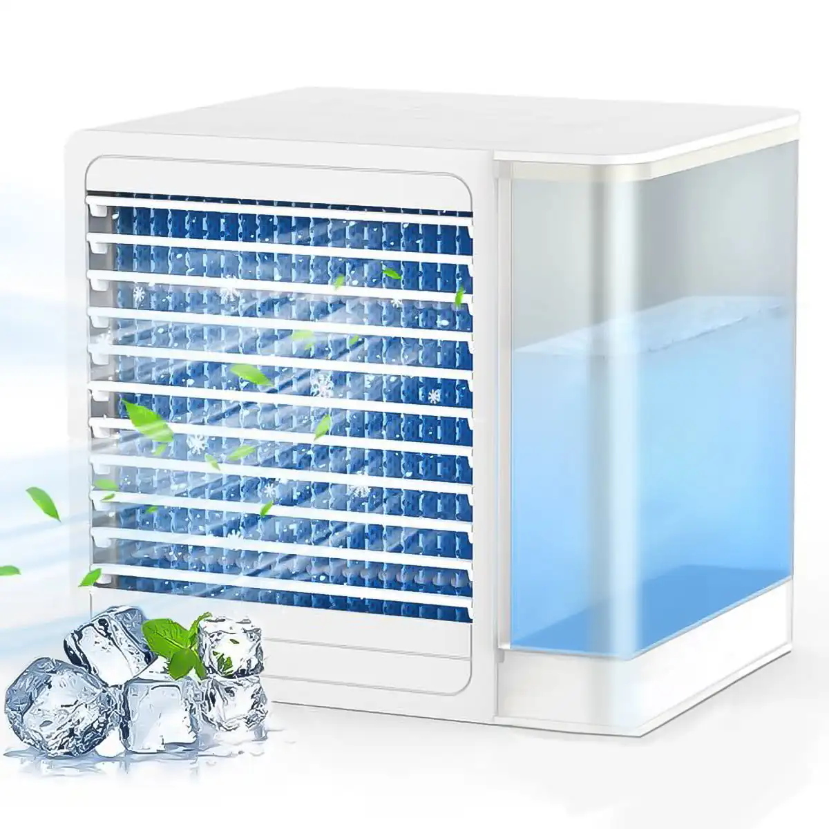 Portable Evaporative Air Cooler Personal Cooling Fan Blower for Bedroom, Home, Outdoor, White
Portable Evaporative Air Cooler Personal Cooling Fan Blower for Bedroom, Home, Outdoor, White