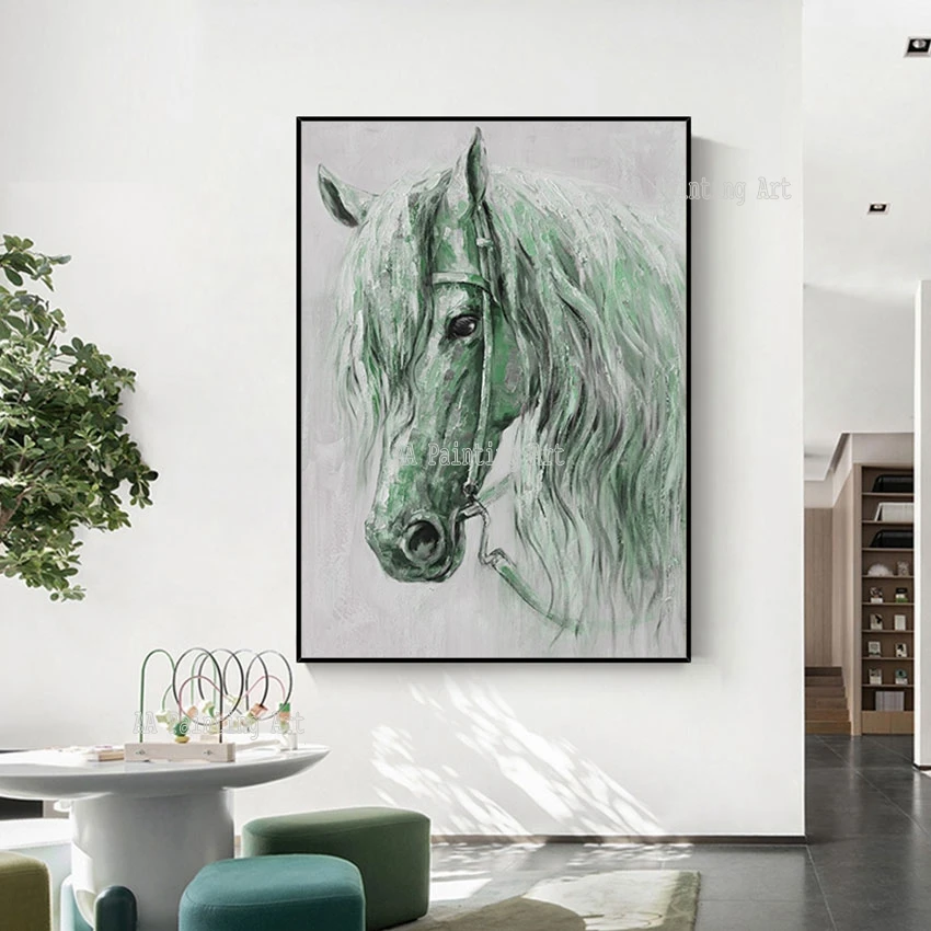 Modern Bedroom Wall Decoration Animal Paintings Horse Head Canvas Picture Wall Art On Canvas Callery Decor Artwork Hot Sell
Modern Bedroom Wall Decoration Animal Paintings Horse Head Canvas Picture Wall Art On Canvas Callery Decor Artwork Hot Sell