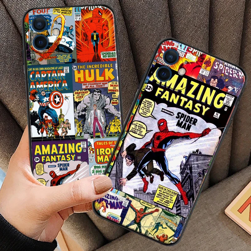 Marvel Comics Logo Phone Cases For iPhone 11 12 Pro MAX 6S 7 8 Plus XS MAX 12 13 Mini X XR SE 2020 Back Cover Funda Soft TPU
Marvel Comics Logo Phone Cases For iPhone 11 12 Pro MAX 6S 7 8 Plus XS MAX 12 13 Mini X XR SE 2020 Back Cover Funda Soft TPU