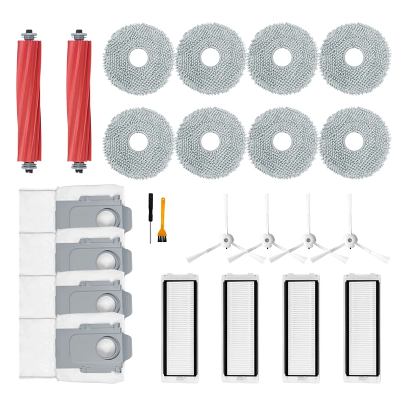 For Roborock Q Revo / P10 Robtic Vacuum Cleaner Replacement Spare Parts Main Side Brush Hepa Filter Mop Cloth
For Roborock Q Revo / P10 Robtic Vacuum Cleaner Replacement Spare Parts Main Side Brush Hepa Filter Mop Cloth