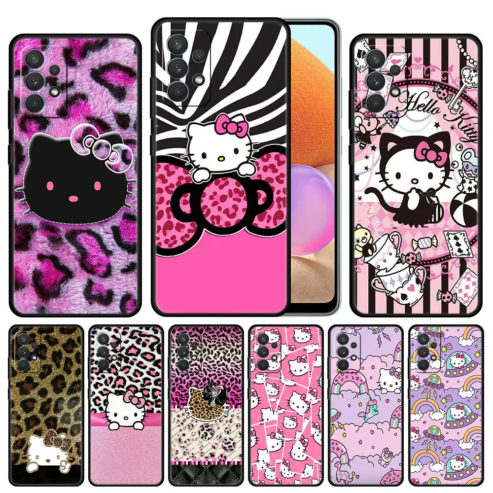 Case Cover for Samsung Galaxy A02s A12 A21s A30 A50 A20 A11 A03 A23 A03s A01 TPU Silicone Thin Funda Hello Kitty Leopard Print
Case Cover for Samsung Galaxy A02s A12 A21s A30 A50 A20 A11 A03 A23 A03s A01 TPU Silicone Thin Funda Hello Kitty Leopard Print