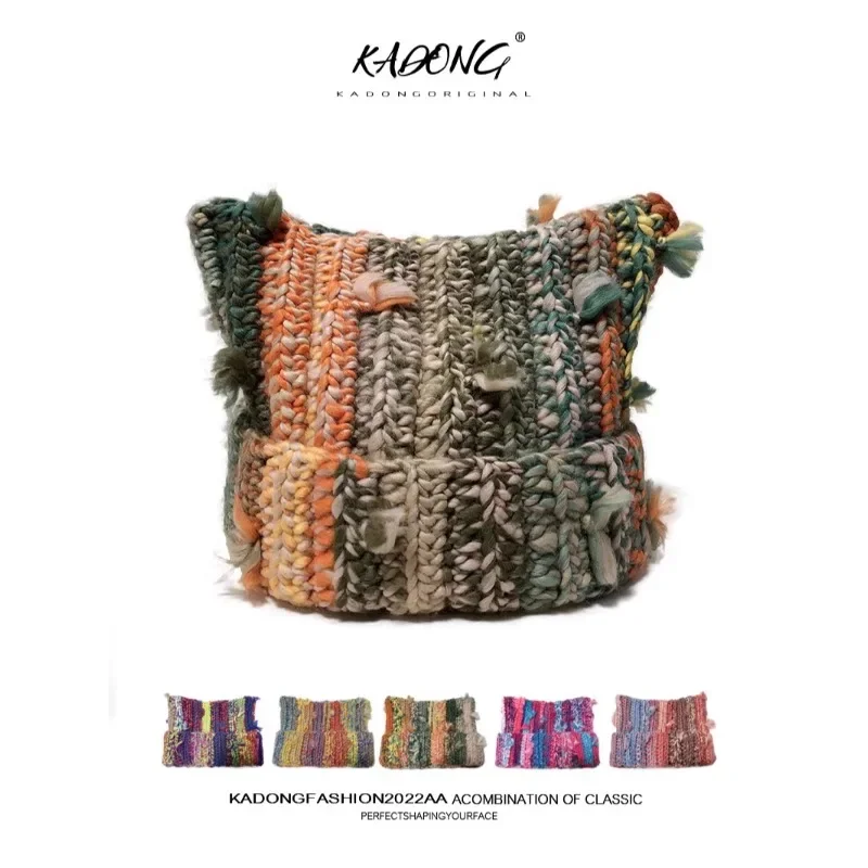 Допаминовая шапка с кошачьими ушками