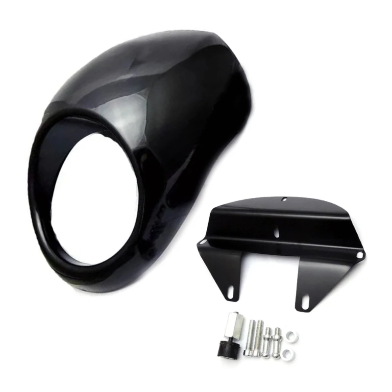 6" Motorcycle Front Headlight Handlebar Fairing Windshield Black for 883 XL 1200
6" Motorcycle Front Headlight Handlebar Fairing Windshield Black for 883 XL 1200