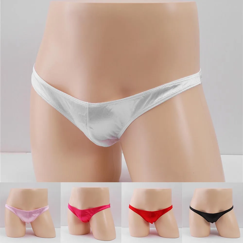 Men Sexy Breathable Underwear Briefs Bikini Soft Satin Low Rise Comfy Underpants Solid Color Gay Jockstrap Erotic Lingerie Brief
Men Sexy Breathable Underwear Briefs Bikini Soft Satin Low Rise Comfy Underpants Solid Color Gay Jockstrap Erotic Lingerie Brief