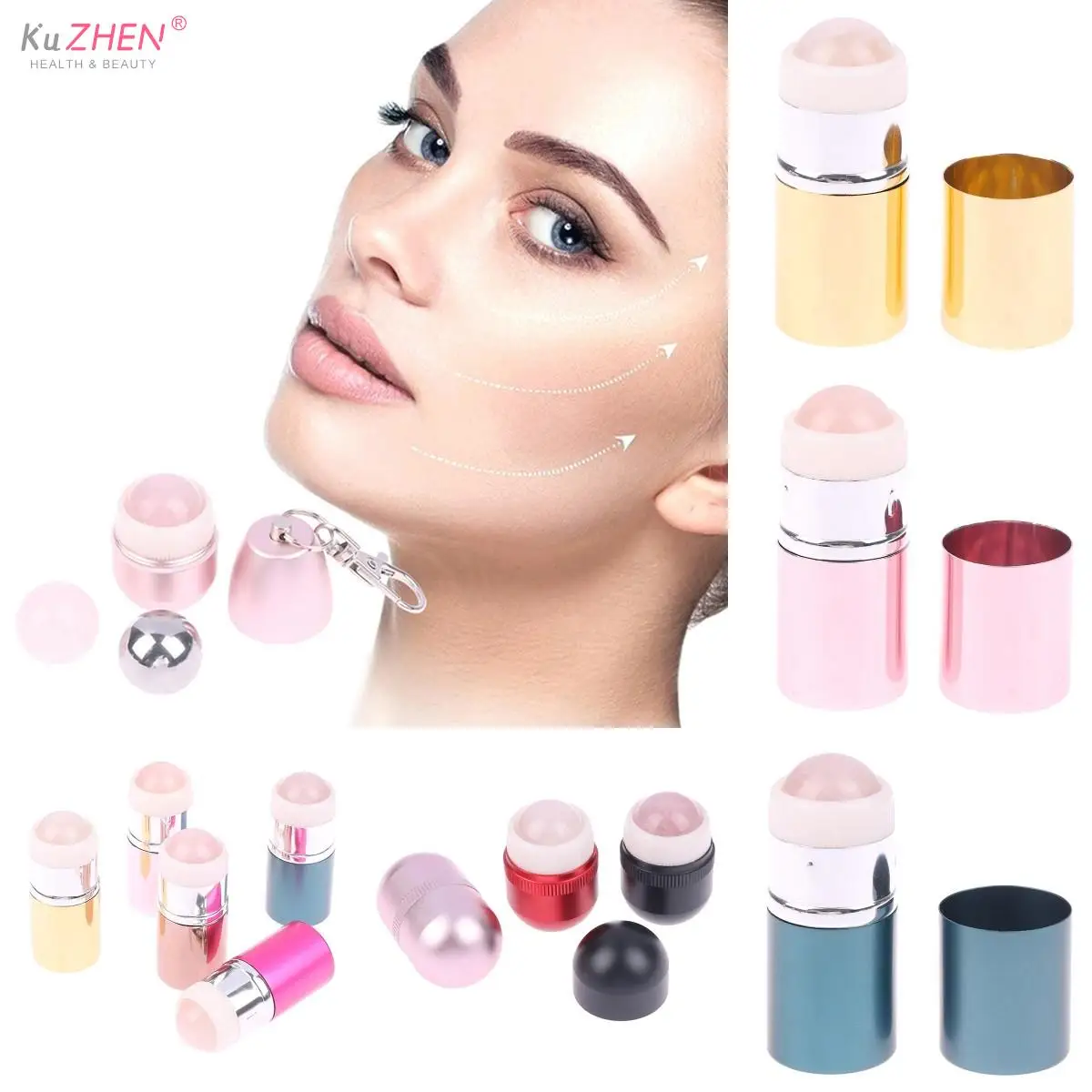 Jade Eye Roller Massage Stick Eye Cream Applicator Cosmetic Spatula Anti Wrinkle Facial Spoon Gold Alloy Face Thin SkinCare Tool
Jade Eye Roller Massage Stick Eye Cream Applicator Cosmetic Spatula Anti Wrinkle Facial Spoon Gold Alloy Face Thin SkinCare Tool