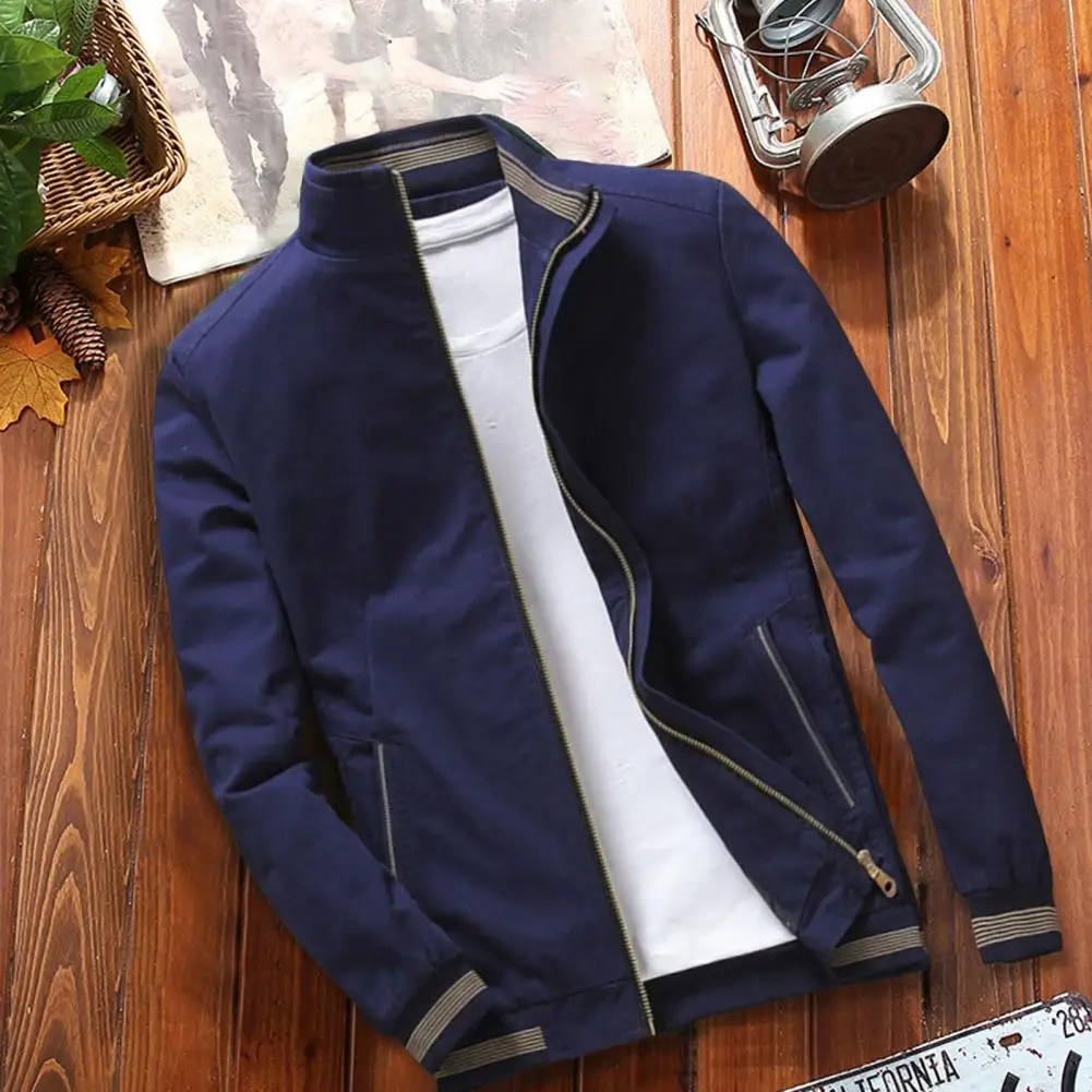Temperament Trendy Slim-fitting Ribbed Cuff Coat Plus Size Men Outerwear Ribbing Bottom for Daily Wear
Temperament Trendy Slim-fitting Ribbed Cuff Coat Plus Size Men Outerwear Ribbing Bottom for Daily Wear