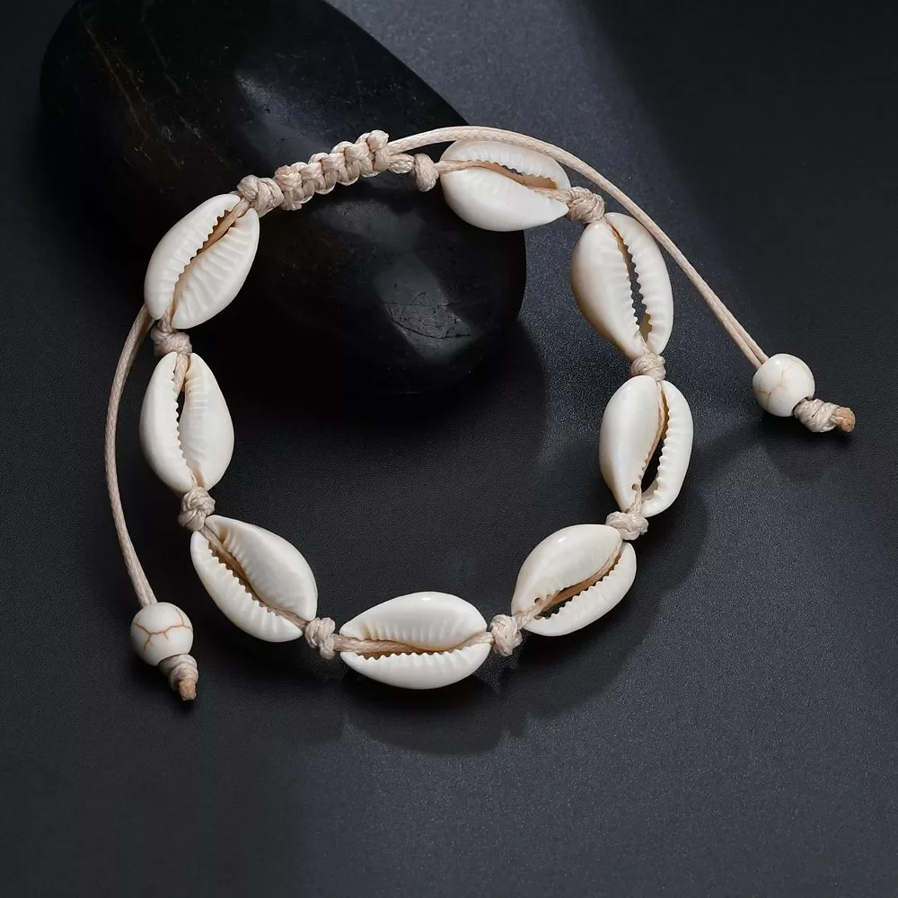 New in Natural Shell Anklets for Women Foot Jewelry Summer Beach Barefoot Bracelet Ankle on Leg Chian Ankle Strap Accessories y2 
New in Natural Shell Anklets for Women Foot Jewelry Summer Beach Barefoot Bracelet Ankle on Leg Chian Ankle Strap Accessories y2