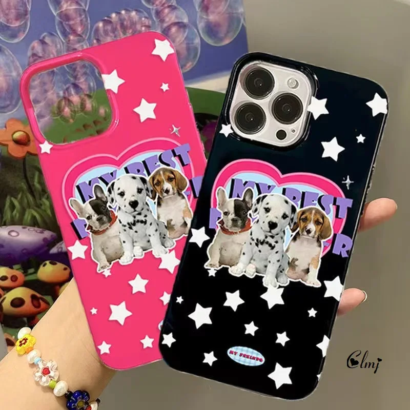 Clmj American Vintage Y2K Dog Star Heart Phone Case For iPhone 11 XR 7 8 Plus 12 Mini 13 Pro X XS Max Se 2020 Silicone Cover
Clmj American Vintage Y2K Dog Star Heart Phone Case For iPhone 11 XR 7 8 Plus 12 Mini 13 Pro X XS Max Se 2020 Silicone Cover