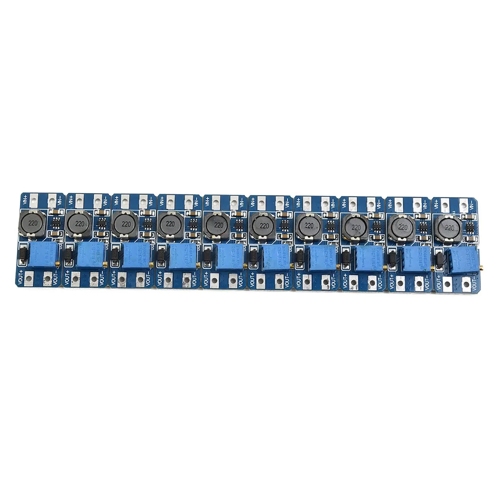 10pcs DC-DC Step Up Converter MT3608 Booster Power Supply Module DC-DC Boost Step-Up Boost Power Module No Mic Ro Connector
10pcs DC-DC Step Up Converter MT3608 Booster Power Supply Module DC-DC Boost Step-Up Boost Power Module No Mic Ro Connector