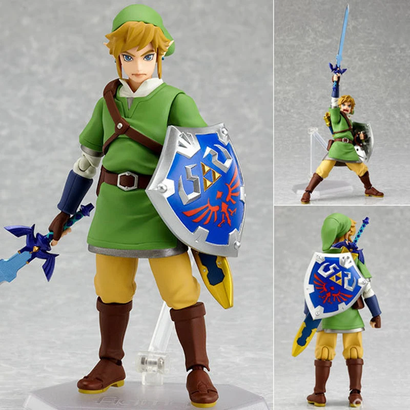 Bandai The Legend of Zelda Figure Skyward Sword Link Action Figure Figma 153 Accessories Model Green Color Toys Gift for Kids
Bandai The Legend of Zelda Figure Skyward Sword Link Action Figure Figma 153 Accessories Model Green Color Toys Gift for Kids