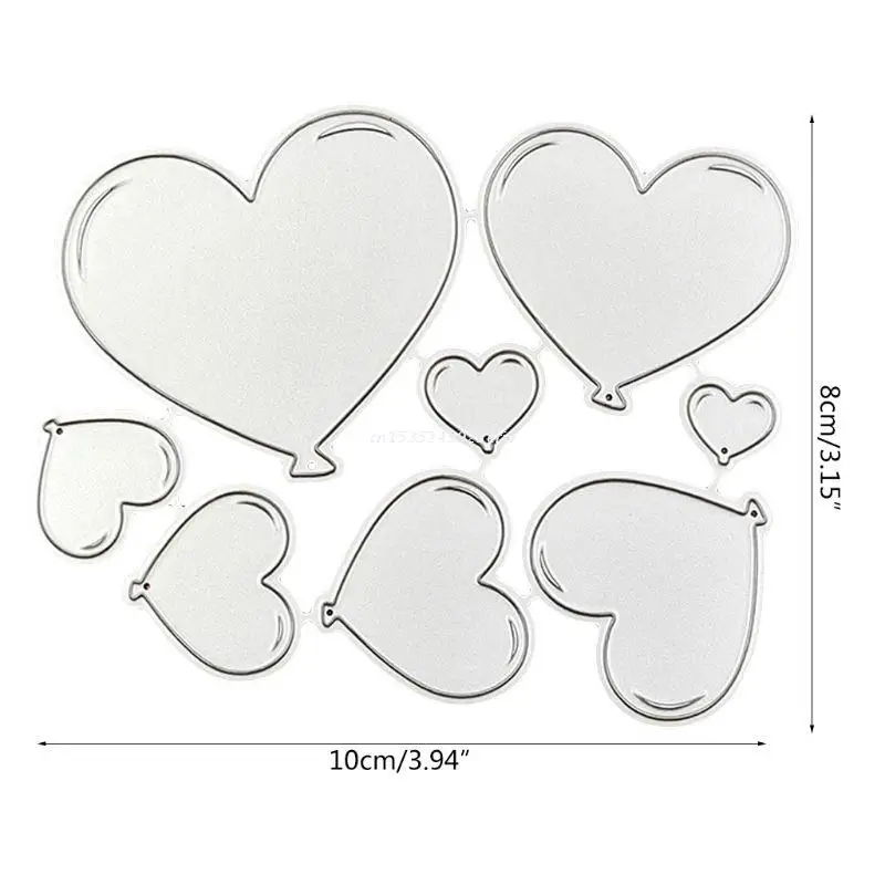 Carbon Steel Cartoon Hearts Cutting Die Embossing Stencil Template Mold DIY Paper Art Handcraft Scrapbook Bookmark Card Dropship
Carbon Steel Cartoon Hearts Cutting Die Embossing Stencil Template Mold DIY Paper Art Handcraft Scrapbook Bookmark Card Dropship