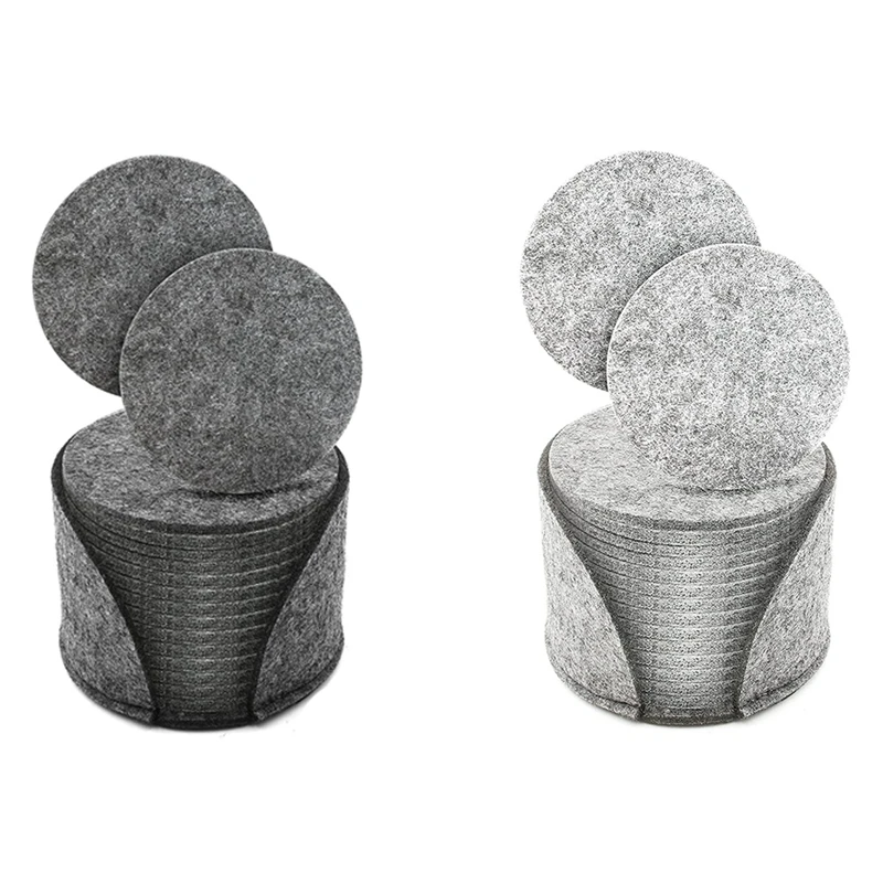 HOT-Coasters Glasses, Felt Coasters For Glasses, Set Of 14, Felt Coasters With Storage Box, Washable Coasters
HOT-Coasters Glasses, Felt Coasters For Glasses, Set Of 14, Felt Coasters With Storage Box, Washable Coasters