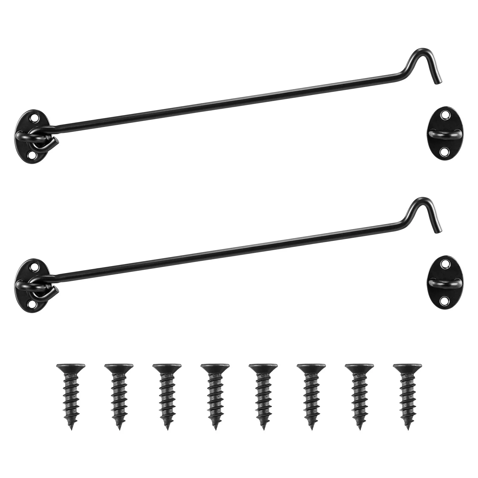 Doorlock Hook Eye Barnblack Stainless Steel Cabin Inch Gatewindow French Resistant Metal Rust Swivel Duty Heavy
Doorlock Hook Eye Barnblack Stainless Steel Cabin Inch Gatewindow French Resistant Metal Rust Swivel Duty Heavy