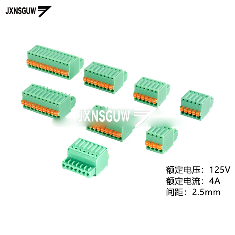 KF2EDGKD-2.5-2P 3P 4P 5P 6P 7P 8P 10P 12P plug 2.5mm spacing Pluggable Terminal block PCB CONNECTOR PLUG-IN TEMINAL BLOCK
KF2EDGKD-2.5-2P 3P 4P 5P 6P 7P 8P 10P 12P plug 2.5mm spacing Pluggable Terminal block PCB CONNECTOR PLUG-IN TEMINAL BLOCK