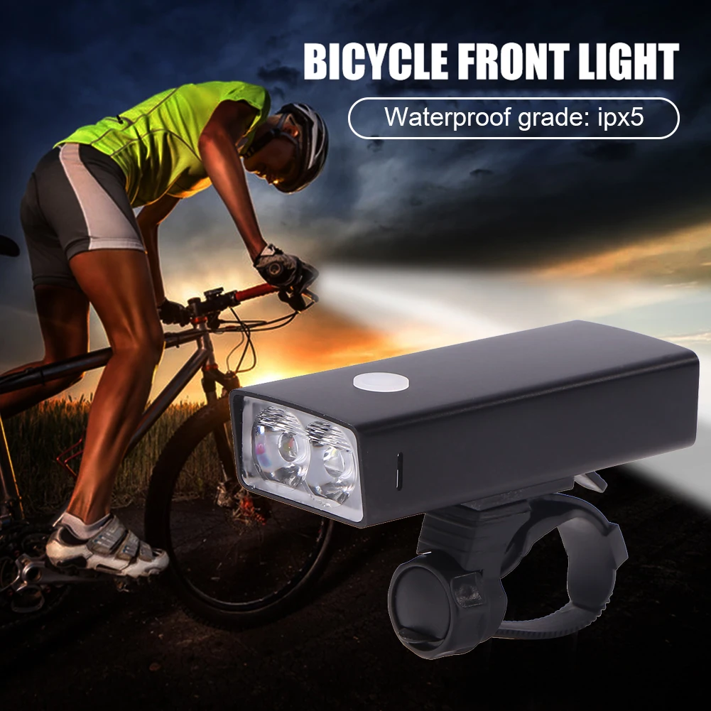 USB Rechargeable Bike Headlight Installa and Remove Convenient Simple 3 Modes Waterproof MTB Flashlight Torch Lamp
USB Rechargeable Bike Headlight Installa and Remove Convenient Simple 3 Modes Waterproof MTB Flashlight Torch Lamp