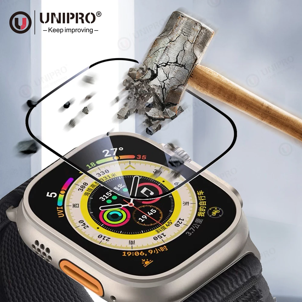 Защитное стекло UNIPRO для iWatch Series Ultra 8 7 6 SE 5, закаленное стекло с полным покрытием для Apple Watch 41 мм 45 мм 49 мм, 2 шт.
Защитное стекло UNIPRO для iWatch Series Ultra 8 7 6 SE 5, закаленное стекло с полным покрытием для Apple Watch 41 мм 45 мм 49 мм, 2 шт.