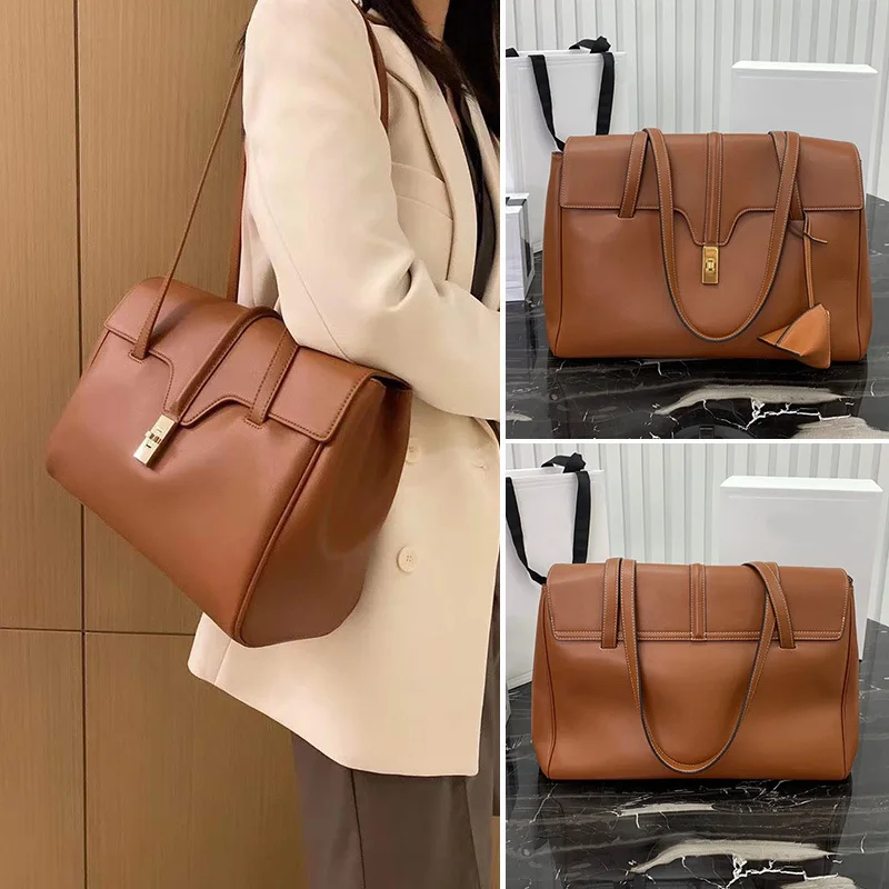 Commuter Large Capacity Tote Bag Vintage Underarm Shoulder Bag 2023 New All-match Minority Designer Luxury Cowhide Handbag Women
Commuter Large Capacity Tote Bag Vintage Underarm Shoulder Bag 2023 New All-match Minority Designer Luxury Cowhide Handbag Women