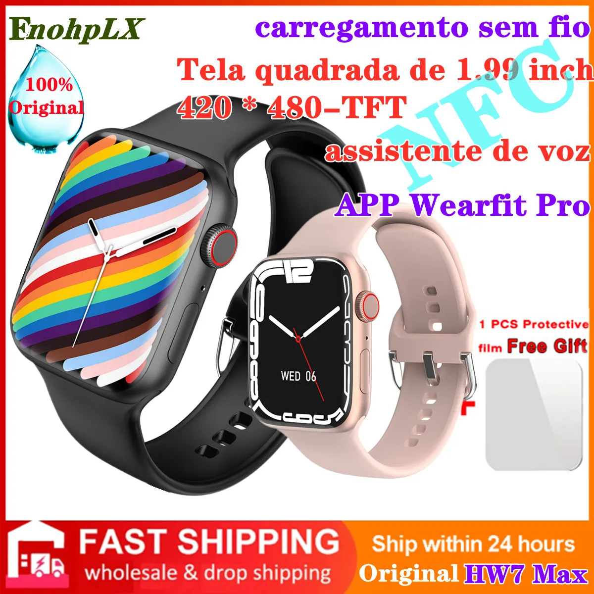 Смарт-часы HW7 Max Series 7, умные часы с 1,99 дюймовым полноэкранным энергосберегающим режимом для мужчин и женщин, часы pk IWO 13 X8 max с калькулятором и ...
Смарт-часы HW7 Max Series 7, умные часы с 1,99 дюймовым полноэкранным энергосберегающим режимом для мужчин и женщин, часы pk IWO 13 X8 max с калькулятором и ...