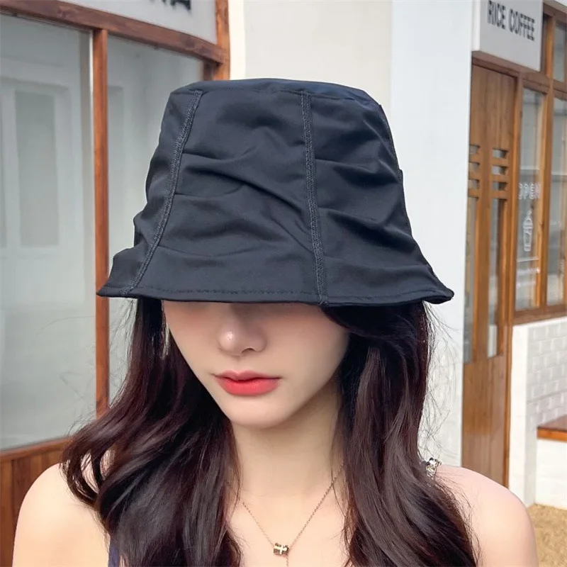2022 New Pleated Fisherman Hats Korean Spring and Summer Women's Sunscreen Bucket Cap Outdoor Leisure Foldable Bob Hat
2022 New Pleated Fisherman Hats Korean Spring and Summer Women's Sunscreen Bucket Cap Outdoor Leisure Foldable Bob Hat