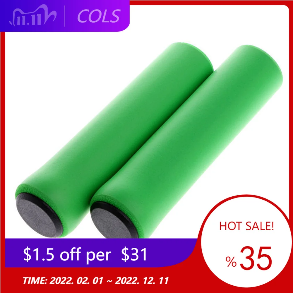 Bicycle Silicone Grip Anti-skid Shock-absorbing Soft Bike Grips Bicycle Anti-Slip Sponge Foam Ultraight Cycling Handlebar
Bicycle Silicone Grip Anti-skid Shock-absorbing Soft Bike Grips Bicycle Anti-Slip Sponge Foam Ultraight Cycling Handlebar