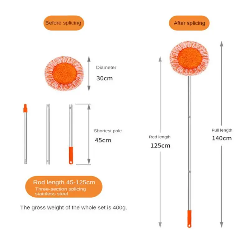 Replaceable Mop Car Wash Sunflower Mop Rotatable Cleaning Mop Free Expansion And Contraction High-rise Cleaning Chenille Mop
Replaceable Mop Car Wash Sunflower Mop Rotatable Cleaning Mop Free Expansion And Contraction High-rise Cleaning Chenille Mop