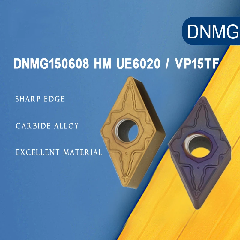 10PCS DNMG150608 HM UE6020 / VP15TF Carbide Inserts For Steel and Stainless Steel Machining Turning Tool CNC Lathe Tools
10PCS DNMG150608 HM UE6020 / VP15TF Carbide Inserts For Steel and Stainless Steel Machining Turning Tool CNC Lathe Tools