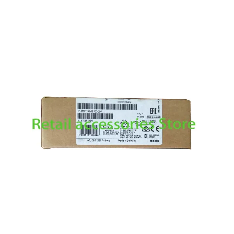 6ES7193-6BP0-0DA1 6ES7 193-6BP0-0DA1 {Shanghai Warehouse Spot} New Original 1 Year Warranty
6ES7193-6BP0-0DA1 6ES7 193-6BP0-0DA1 {Shanghai Warehouse Spot} New Original 1 Year Warranty