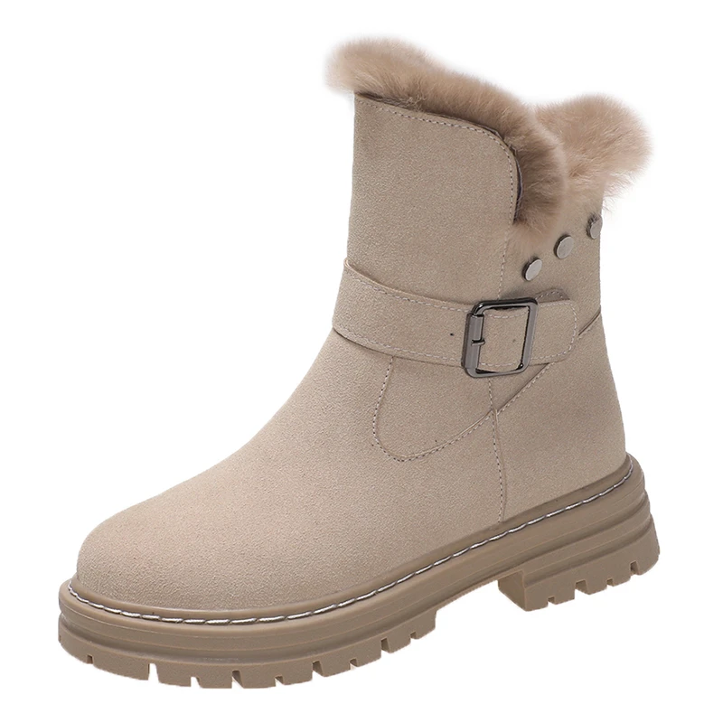 2023 Foreign Trade Autumn and Winter New Cotton Boots Women's Round Head Plush Warm Short Boots Suede Women's Snow Boots
2023 Foreign Trade Autumn and Winter New Cotton Boots Women's Round Head Plush Warm Short Boots Suede Women's Snow Boots
