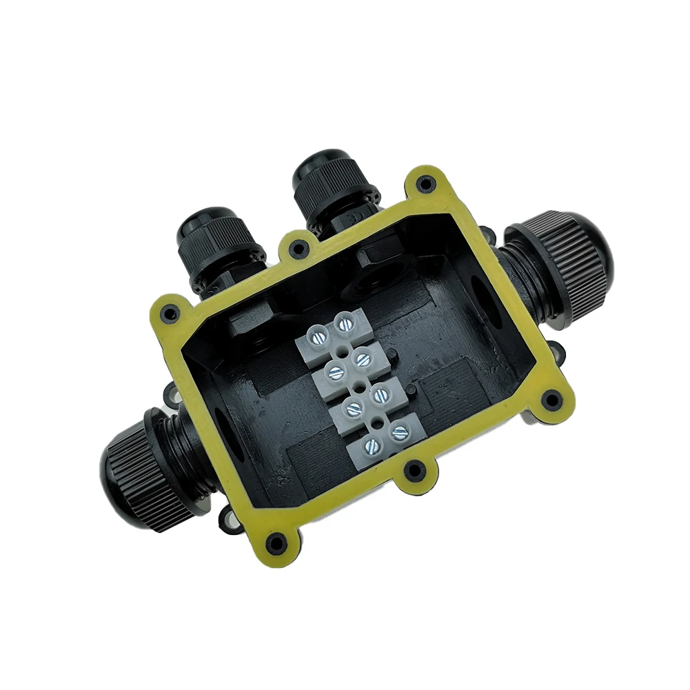 IP68 Waterproof Junction Box Electrical 2/3/4/5/6 Way Enclosure Block Cable Connecting Line Protection for Wiring Accessories
IP68 Waterproof Junction Box Electrical 2/3/4/5/6 Way Enclosure Block Cable Connecting Line Protection for Wiring Accessories