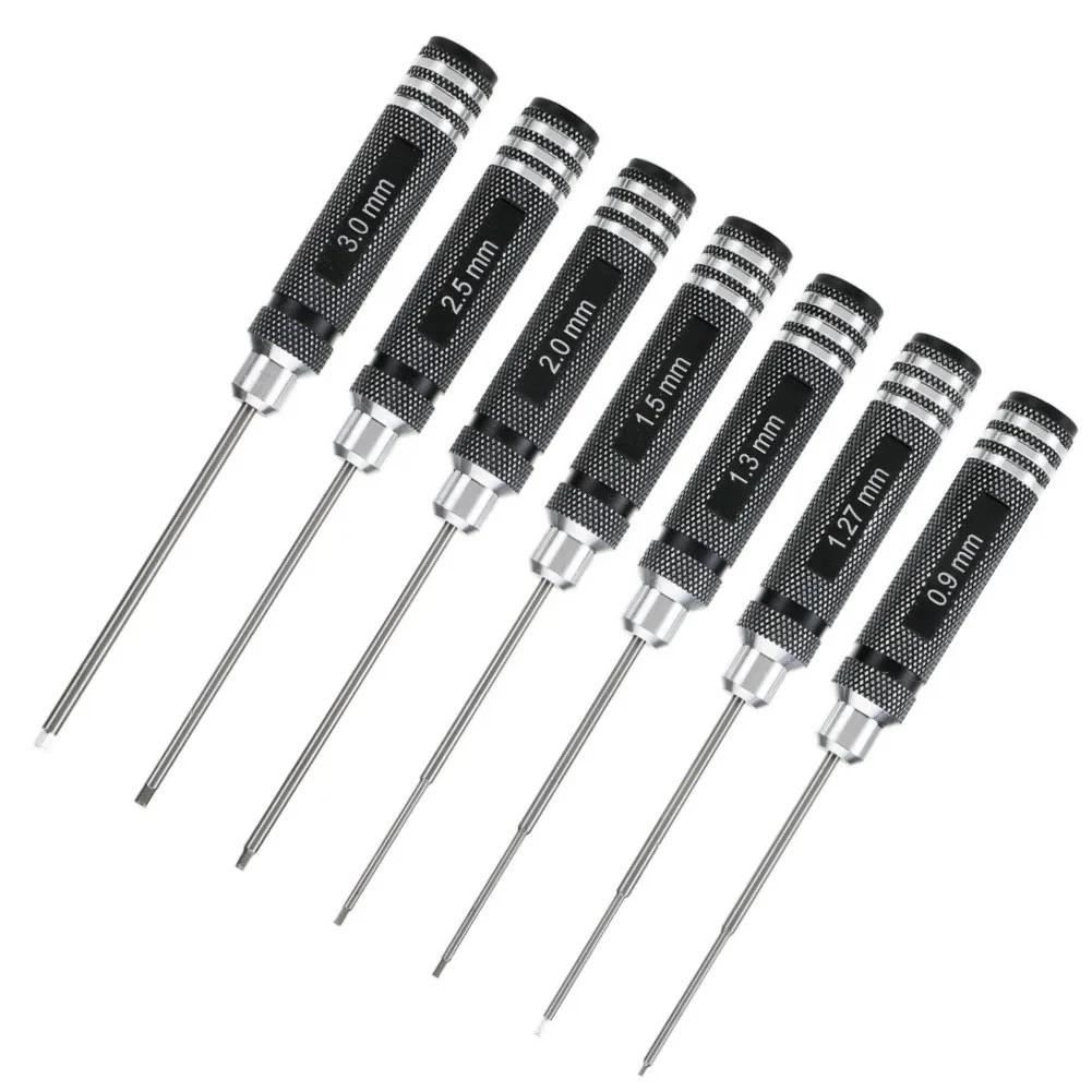 Wrench Screwdrivers Hex Screwdriver 0.9-3.0mm Aircraft Model Airplane For Helicopter For RC Model Hexagon Wrench
Wrench Screwdrivers Hex Screwdriver 0.9-3.0mm Aircraft Model Airplane For Helicopter For RC Model Hexagon Wrench