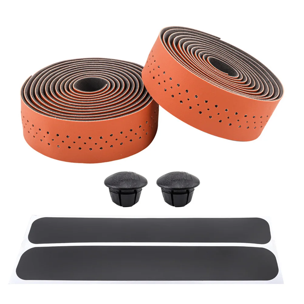 2 Roll Bicycle Handlebar Tape Road Bike PU Leather Perforated Belt Breathable Soft MTB Fixed Gear Belt Cycling Accessories
2 Roll Bicycle Handlebar Tape Road Bike PU Leather Perforated Belt Breathable Soft MTB Fixed Gear Belt Cycling Accessories