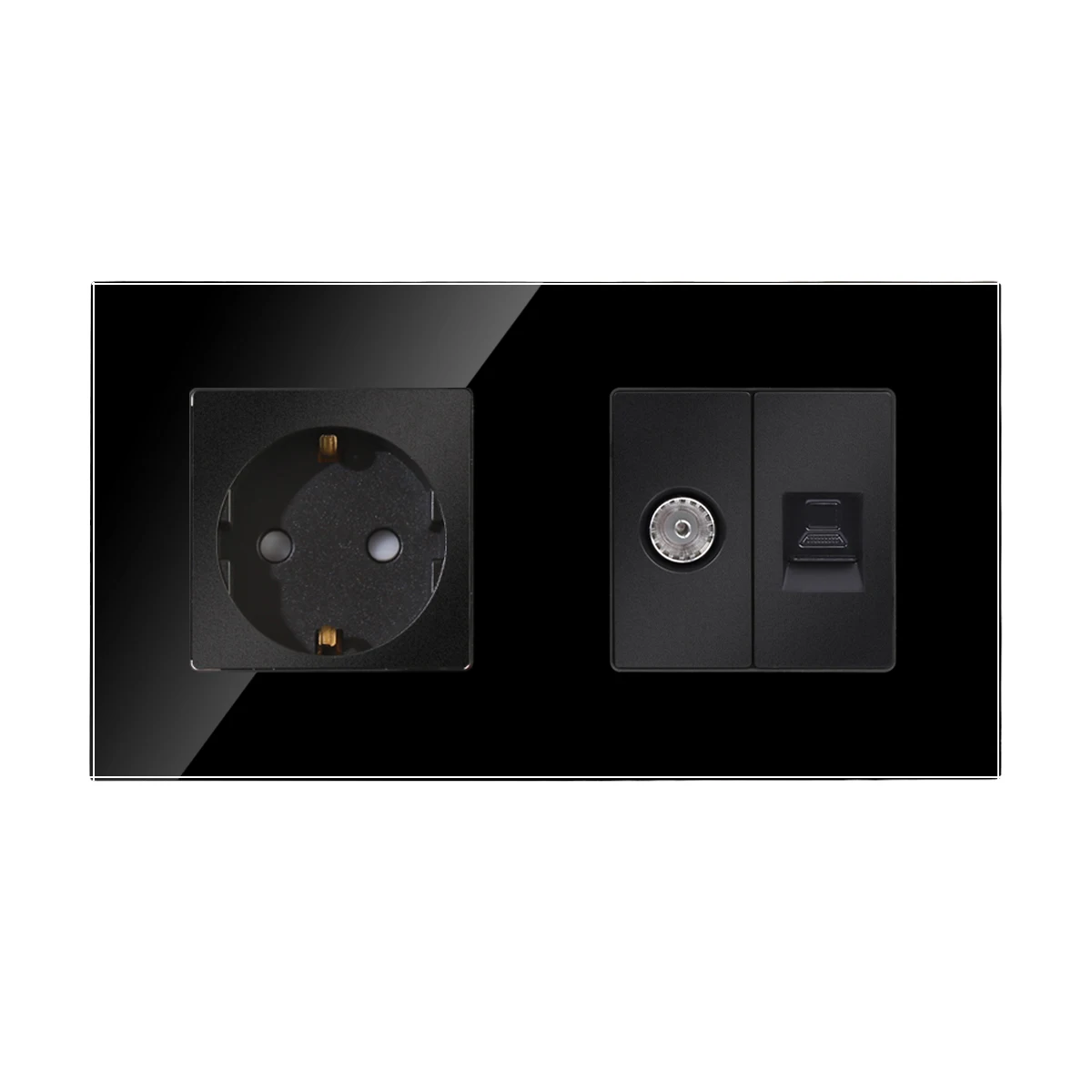 Розетки Bingoelec EU со стеклянной рамкой
Розетки Bingoelec EU со стеклянной рамкой