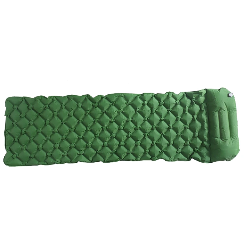 Single Camping Pad With Pillow Lightweight Compact Air Pad Lightweight Portable Air Mattress For Tent Backpacking Hiking
Single Camping Pad With Pillow Lightweight Compact Air Pad Lightweight Portable Air Mattress For Tent Backpacking Hiking