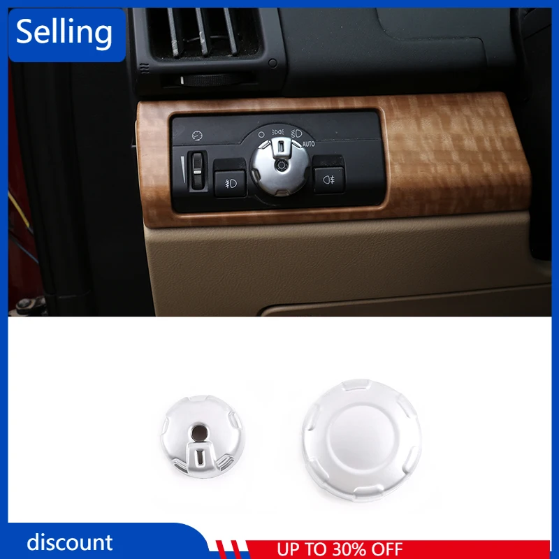For Land Rover Freelander 2 2007-2012 Headlight Switch, Terrain Adjustment Knob Cover ABS 2 Pcs Modification Accessories fast
For Land Rover Freelander 2 2007-2012 Headlight Switch, Terrain Adjustment Knob Cover ABS 2 Pcs Modification Accessories fast