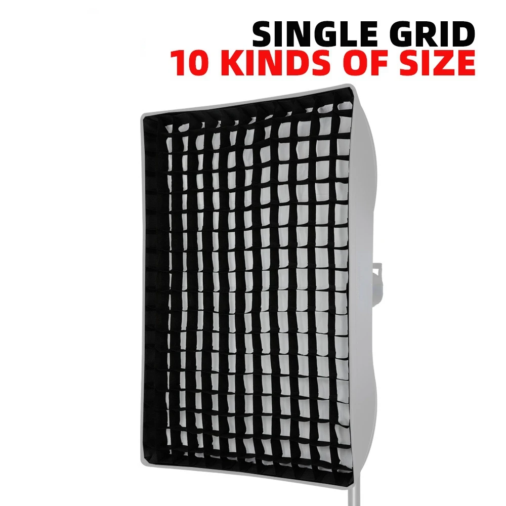

50*70/60*60/60*90/70*100/80*80/80*120cm 95cm 120cm 140cm Honeycomb Grid for Godox Photo Reflector Umbrella Octagon Softbox