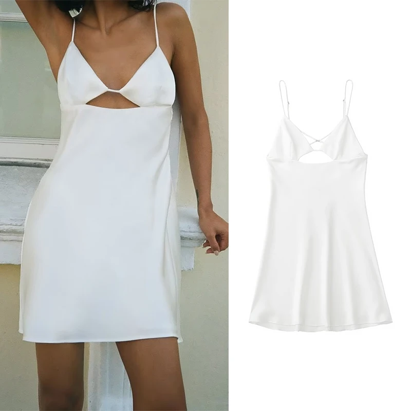 Лето 2022, женское однотонное мини-платье на бретелях, с V-образным вырезом, без рукавов, женское модное ажурное платье, платья HH6933
Лето 2022, женское однотонное мини-платье на бретелях, с V-образным вырезом, без рукавов, женское модное ажурное платье, платья HH6933