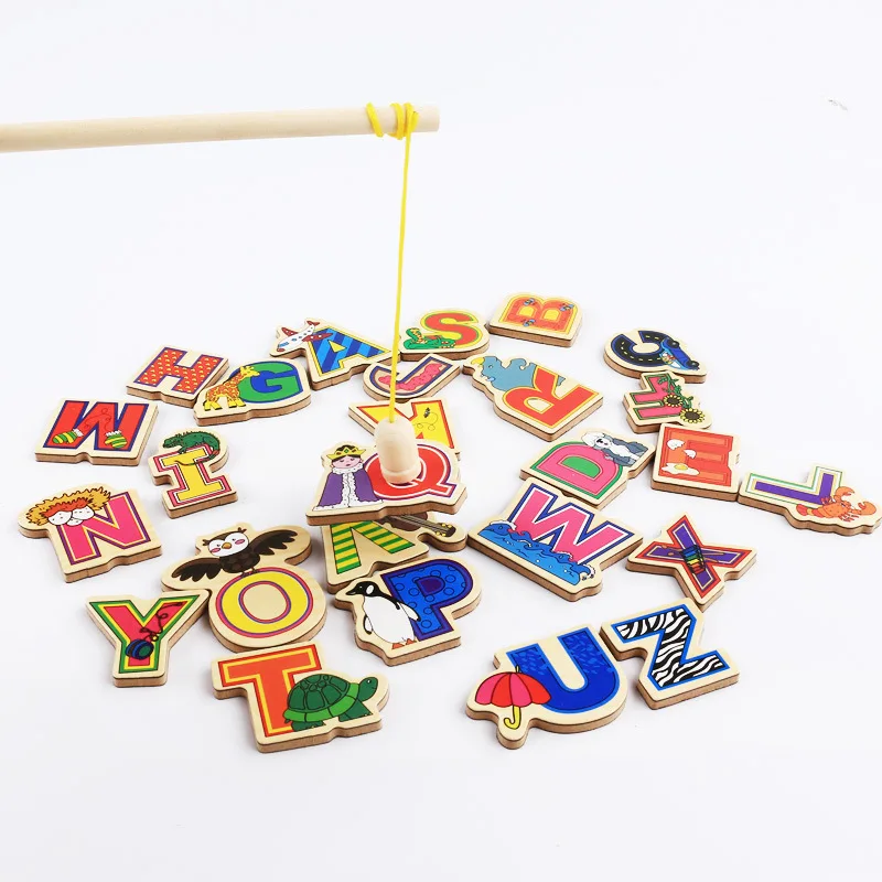 Kids Magnets Fishing Games Toys Alphabet Games Montessori Materials Educational Wooden Toys For Children Funny Magnetic Fishing
Kids Magnets Fishing Games Toys Alphabet Games Montessori Materials Educational Wooden Toys For Children Funny Magnetic Fishing